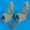 Quickboost F-15E Eagle ejection seats for Tamiya kit műgyanta repülő kiegészítő