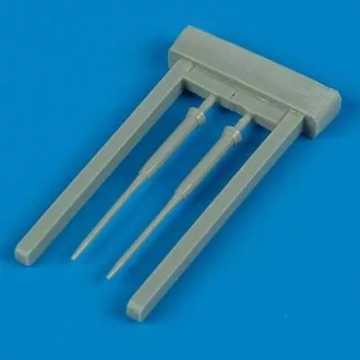   Quickboost F-16C Fightnint Falcon Pitot Tubes for Trumpeter kit műgyanta repülő kiegészítő