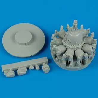   Quickboost F4U-1D Corsair Engine for Hasegawa kit műgyanta repülő kiegészítő
