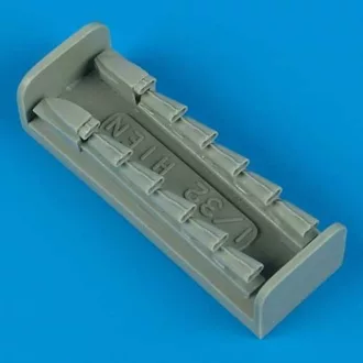   Quickboost Ki 61-I exhaust for Trumpeter kit műgyanta repülő kiegészítő