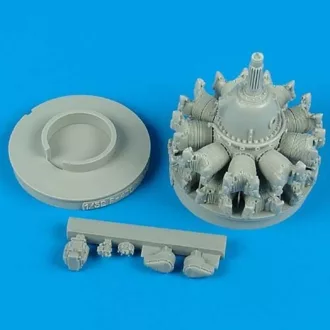   Quickboost P-47D Thunderbolt Engine for Revell kit műgyanta repülő kiegészítő