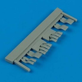 Quickboost Nakajima Ki-84 exhaust (Hasegawa)