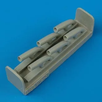   Quickboost MiG-3 exhaust for Trumpeter kit műgyanta repülő kiegészítő