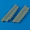 Quickboost Bristol Bf porcupine exhausts II. for Revell kit műgyanta repülő kiegészítő