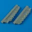 Quickboost Bristol Bf porcupine exhausts II. for Revell kit műgyanta repülő kiegészítő