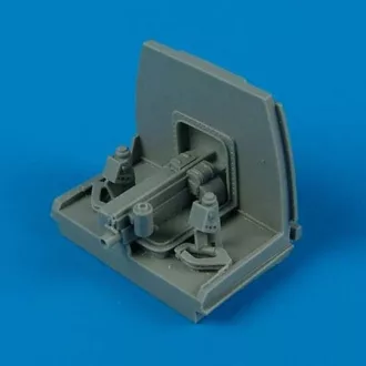   Quickboost Bf 109G central gun for Hasegawa kit műgyanta repülő kiegészítő