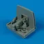 Quickboost Bf 109G central gun for Hasegawa kit műgyanta repülő kiegészítő