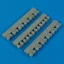 Quickboost Junkers Ju 88 ammunition boxes for Revell kit műgyanta repülő kiegészítő