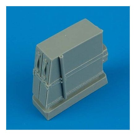 Quickboost Messerschmitt Bf-109E ammunition boxes (Eduard)