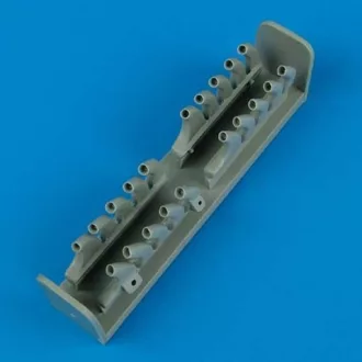   Quickboost Mosquito exhaust for Revell kit műgyanta repülő kiegészítő