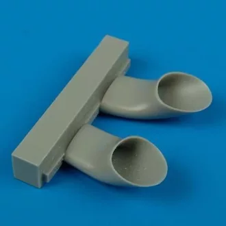   Quickboost Nakajima Ki 44 exhaust for Hasegawa műgyanta repülő kiegészítő