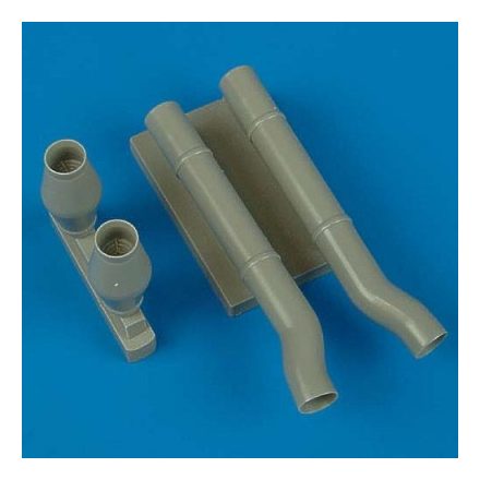 Quickboost Junkers Ju-87D-5N night exhaust type A (Hasegawa)