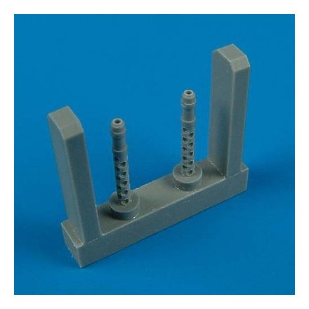 Quickboost Nakajima Ki-44-II Hei gun barrels (Hasegawa)