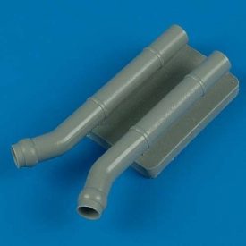 Quickboost Junkers Ju-87D-5N night exhaust type C (Hasegawa)