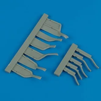   Quickboost A6M5 Zero exhaust (TAMIYA) műgyanta repülő kiegészítő