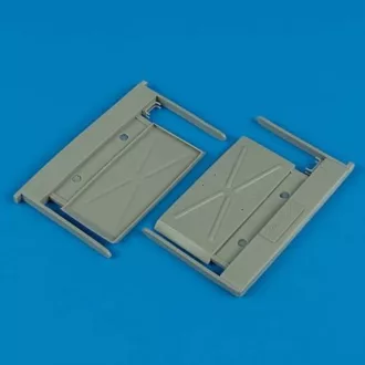   Quickboost MiG-29A Fulcrum intake covers (A) (TRU) műgyanta repülő kiegészítő