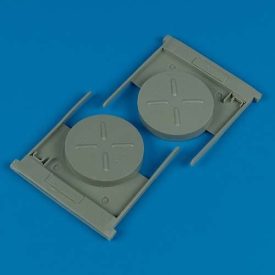   Quickboost Mikoyan MiG-29A Fulcrum exhaust covers/guards (B) (Trumpeter)