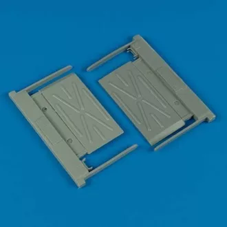   Quickboost MiG-29A Fulcrum intake covers (B) (TRU) műgyanta repülő kiegészítő