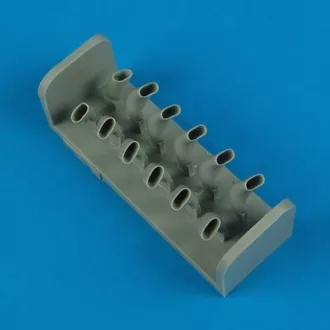   Quickboost IL-2 Sturmovic exhaust for Trumpeter műgyanta repülő kiegészítő