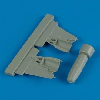   Quickboost MiG-23 Flogger brake chute for Trumpeter műgyanta repülő kiegészítő