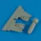 Quickboost MiG-23 Flogger brake chute for Trumpeter műgyanta repülő kiegészítő