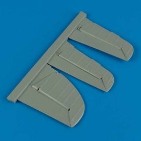   Quickboost Messerschmitt Bf-109F stabiliser/stabilizer (Hasegawa)