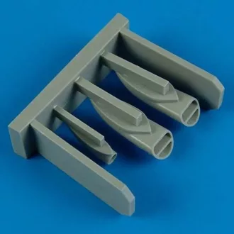   Quickboost MiG-23 Flogger air scoops for Trumpeter műgyanta repülő kiegészítő