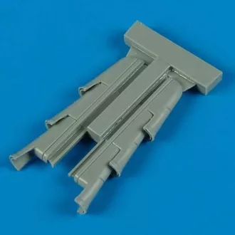   Quickboost Spitfire Mk.V exhaust for Hobby Boss műgyanta repülő kiegészítő