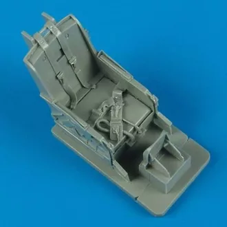   Quickboost F-86 ejection seat with safety belts műgyanta repülő kiegészítő