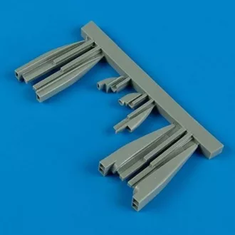   Quickboost Su-25 Frogfoot air intakes for Trumpeter műgyanta repülő kiegészítő
