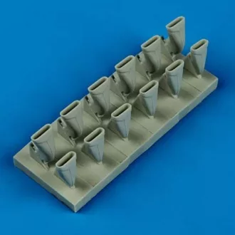   Quickboost Spitfire Mk.VIII ex fishtail f. Tamiya műgyanta repülő kiegészítő