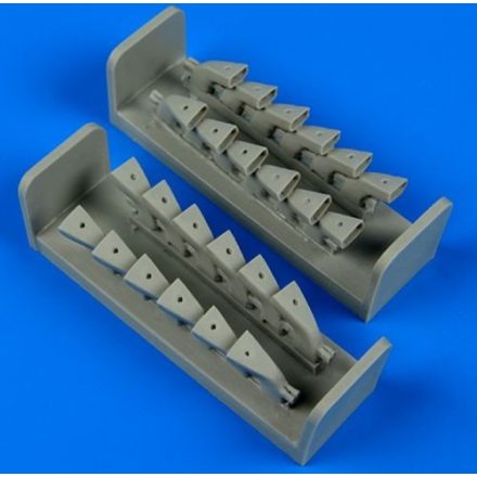 Quickboost Heinkel He-111H-1/He-111H-3/He-111H-6/He-111H-8 exhaust (Revell)