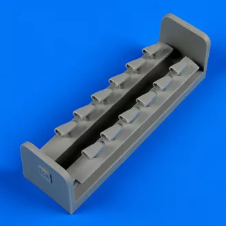   Quickboost Bf 109G exhaust for Revell műgyanta repülő kiegészítő
