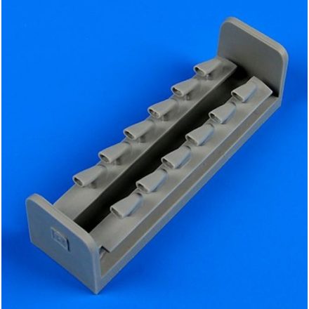 Quickboost Messerschmitt Bf-109G exhaust (Revell)