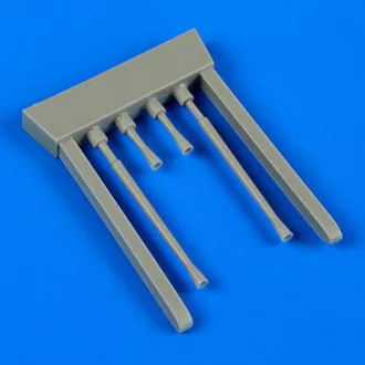   Quickboost J2M3 Raiden gun barrels for Hasegawa műgyanta repülő kiegészítő