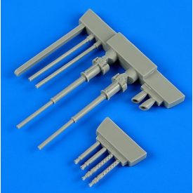   Quickboost Focke-Wulf Fw-190A-2/Fw-190A-6 gun barrels (Hasegawa)