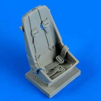   Quickboost Me 163B seat with safety belts for Meng műgyanta repülő kiegészítő