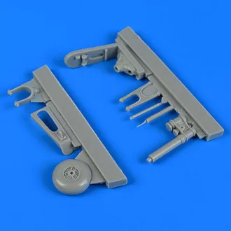   Quickboost Fw 190F-8 tail wheel assembly f.Revell műgyanta repülő kiegészítő