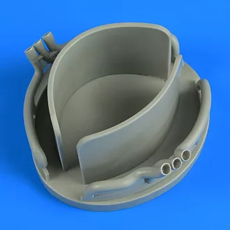   Quickboost T-28 Trojan exhaust for Kitty Hawk műgyanta repülő kiegészítő