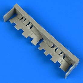   Quickboost Mitsubishi A6M5c Zero Type 52 cowl flaps (opened position) (Hasegawa)