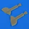 Quickboost Spitfire Mk.Ixc undercarriage covers for Revell műgyanta repülő kiegészítő