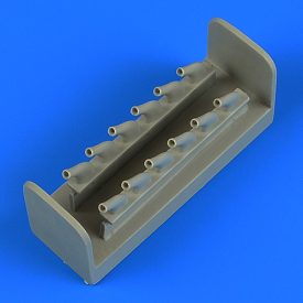 Quickboost North-American P-51D Mustang exhaust (Revell)