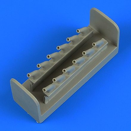 Quickboost North-American P-51D Mustang exhaust (Revell)
