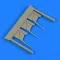 Quickboost Su-27 Flanker pitot tubes műgyanta repülő kiegészítő