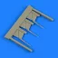 Quickboost Su-27 Flanker pitot tubes műgyanta repülő kiegészítő