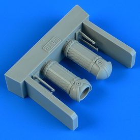   Quickboost Messerschmitt Bf-109F-4/Bf-109G-2 tropical filter - late version (Revell, Trumpeter)