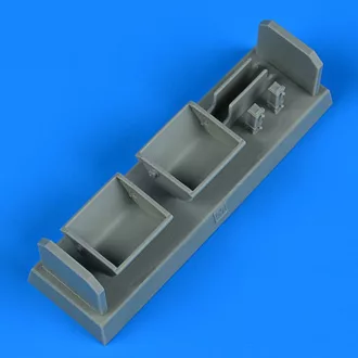   Quickboost Bf 109F/G/K seat (metal type) műgyanta repülő kiegészítő