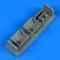 Quickboost Bf 109F/G/K seat (metal type) műgyanta repülő kiegészítő