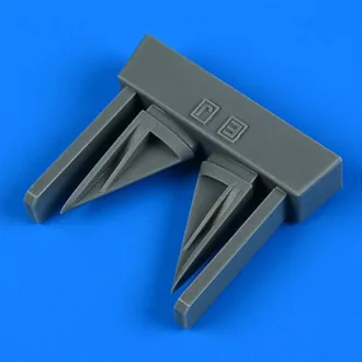   Quickboost F-4E/EJ/F/J/S Phantom II vertical tail air inlet for Tamiya műgyanta repülő kiegészítő