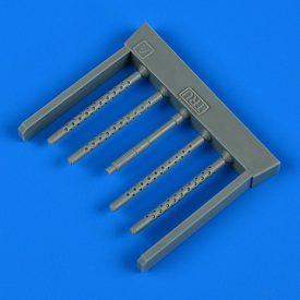   Quickboost Lockheed P-38F/G Lightning gun barrels var. A gun barrels (Trumpeter)